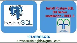 Postgre SQL DB Server - Mithun Technologies - +91 99809 23226