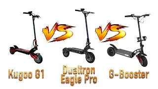 Сравнение электросамокатов: Kugoo G-Booster vs Dualtron Eagle Pro vs Kugoo G1