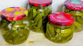 Все знакомые просят рецепт ЭТИ Огурцы съедаются первыми 🥒 Огурцы на зиму