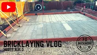 Bricklaying Vlog - House Build - Part One