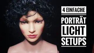 4 einfache Licht Setups für Porträts