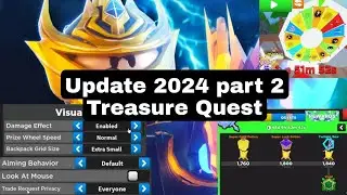 Treasure Quest Update 2024 part 2 and Battlepass Season 9 + New Codes || Treasure Quest