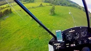 Car Radio - Low Level Through Meadow