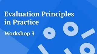 Evaluation Principles In Practice | Workshop 3: Taking a Creative Approach