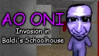 Ao Oni INVADED The Schoolhouse