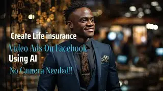 Create Life insurance Video Ads On Facebook Using AI No Camera Needed