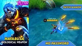 Script Skin Hayabusa Starlight Biological Weapon Full Effect No Password Patch Aamon