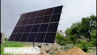NASATracker 5,4kWp bifacialMAX - prezentacja maszyny.