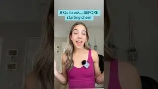 I wish I knew BEFORE starting cheer…😅 