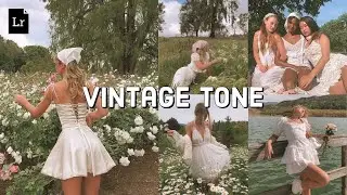 Vintage Tone Preset | Free DNG File |  Mobile Lightroom Tutorial 2021 | Presets by CA EM