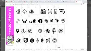 Illustrator Simple logo from picture font tutorial