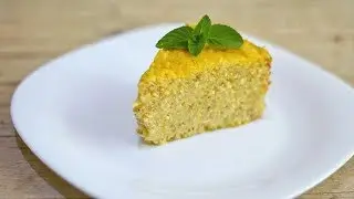 Torta od palente » Polenta & Orange Cake » Vegan » Gluten Free