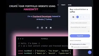 Create your portfolio with a visual builder | Makeswift