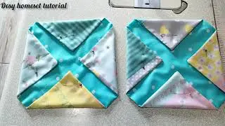 I Used Some Leftover Pieces of Fabric to Make a Beautiful Tote Bag/Tote Bag From Scraps