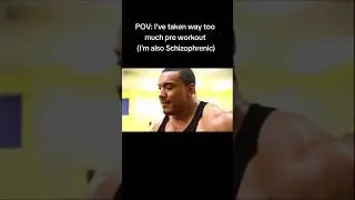 When you take too much pre workout