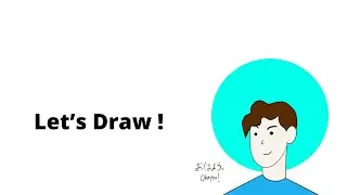 Simple drawing with PROCREATE #1