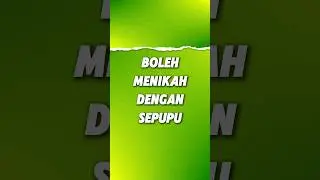 [SHORT] Boleh Menikah Dengan Sepupu - Ustadz Abdul Malik #sepupu #keponakan #saudara