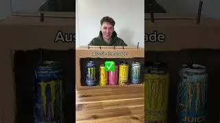 🥇👹FACE OFF: Guessing Monster Energy Flavours!👹🥇 #asmr #satisfying #candy #sweets
