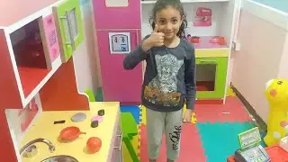 يوم كامل في ألعاب المطبخ والملاهي مع لينا وفهد #شفا #جنه_ورؤي #عائله_عمر A full day in kitchen games