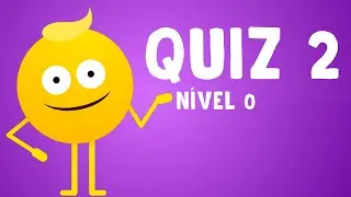 NÍVEL 0 - QUIZ 2  - INGLÊS PARA INICIANTES 🟢