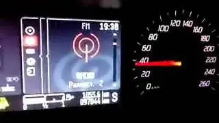 Разгон Ford Mondeo mk4 disel (зимняя дорога)