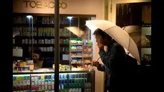 Smoking in Gion