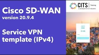 Cisco SD-WAN Version 20.9.4 - Service VPN Template