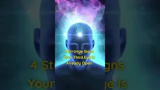 4 Strange Signs Your Third Eye is Already Open 