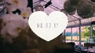 Loving Wedding title intro template for Premiere Pro & After Effects