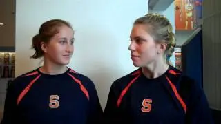 Player's discuss Ropes Course Experience - Syracuse Volleyball