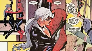 Spiderman & Black Cat's Make Out Goes Viral In Public