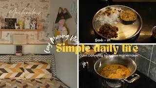 Vlog: Living in India 🌿 December morning Diary 🌱 Productive cleaning ,cooking Routine #silentvlog
