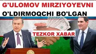 ALIEV- MIRZIYOYEV VA KARIMOVNING YO'Q QILINISHI HAQIDA GAPIRDI