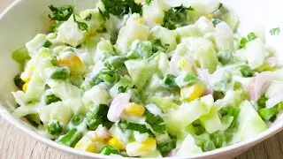 Russian salad, Green salad,healthy salad