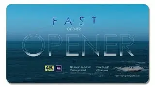 Fast Opener 22162260 | After Effects Template