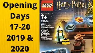 Opening Days 17-20 of the Lego Harry Potter Advent Calendars (2019 & 2020)