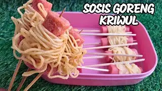 OMSET RATUSAN RIBU PERHARI, 1 SOSIS DIPOTONG JADI 4, SOSIS MIE KRIWUL 1000AN