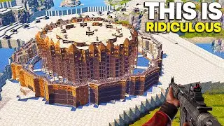 This GIGANTIC CHINA WALL COMPOUND is INSANE - Rust