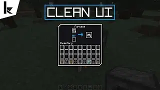 Minecraft - Clean UI Resource Pack [1.12]