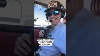 This private pilot has the best passengers on his flights! 😮🤩  -  🎥 nick_raisin