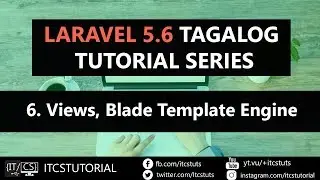 6. Laravel Views Blade Templating Engine Tutorial Tagalog
