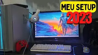 Meu SETUP GAMER 2023! PC GAMER FINALIZADO
