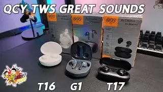 Xiaomi Youpin QCY T16 vs QCY T17 vs QCY G1 - Which is the BEST for You?