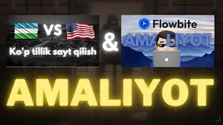 FLOWBITE & KO'P TILLIK SITE || AMALIYOT