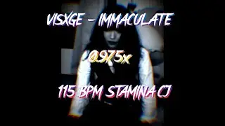 VISXGE - IMMACULATE 0.975x | 7K 115 BPM Stamina CJ