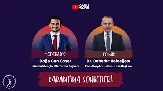 Dr. Bahadır Kaleağası I Paris Bosphorus Enstitüsü Başkanı
