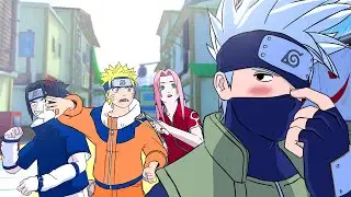 Naruto and Sasuke REVEAL Kakashi's FACE! (naruto vr)