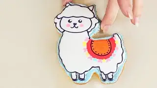 Cute Blue and White Lamb - Satisfying Cookie Decoration
