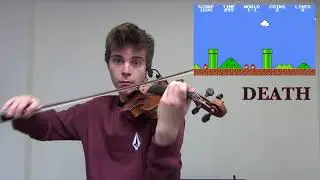 Mario sounds on violin