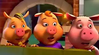 Fairy tale three little pigs listen to audio fairy tales